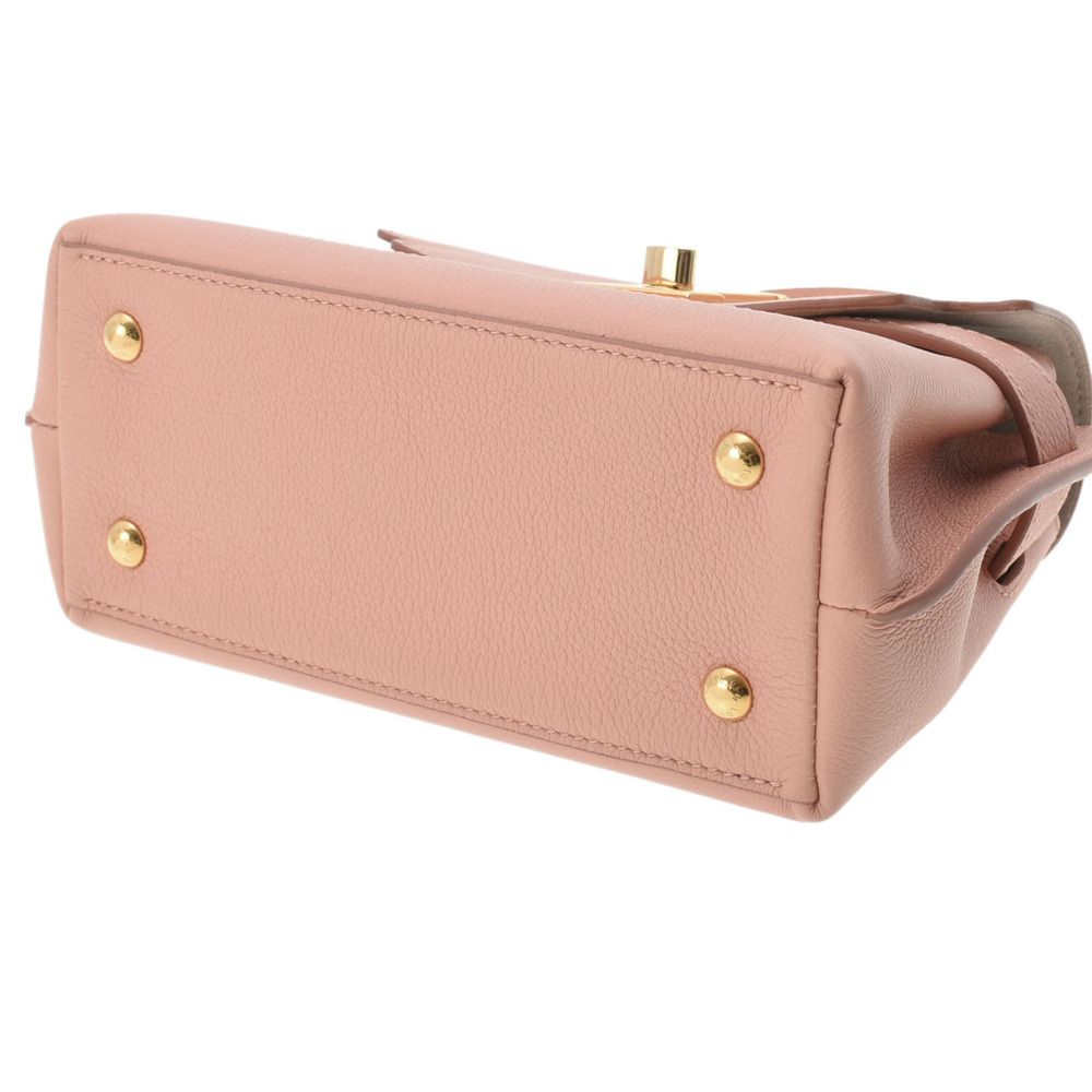 Louis Vuitton Lockme Ever Rose Pink Trianon Grained Calfskin Handbag - Picture 5 of 12